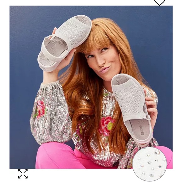 BZees washable comfort wedge in coral - Picture 2 of 8